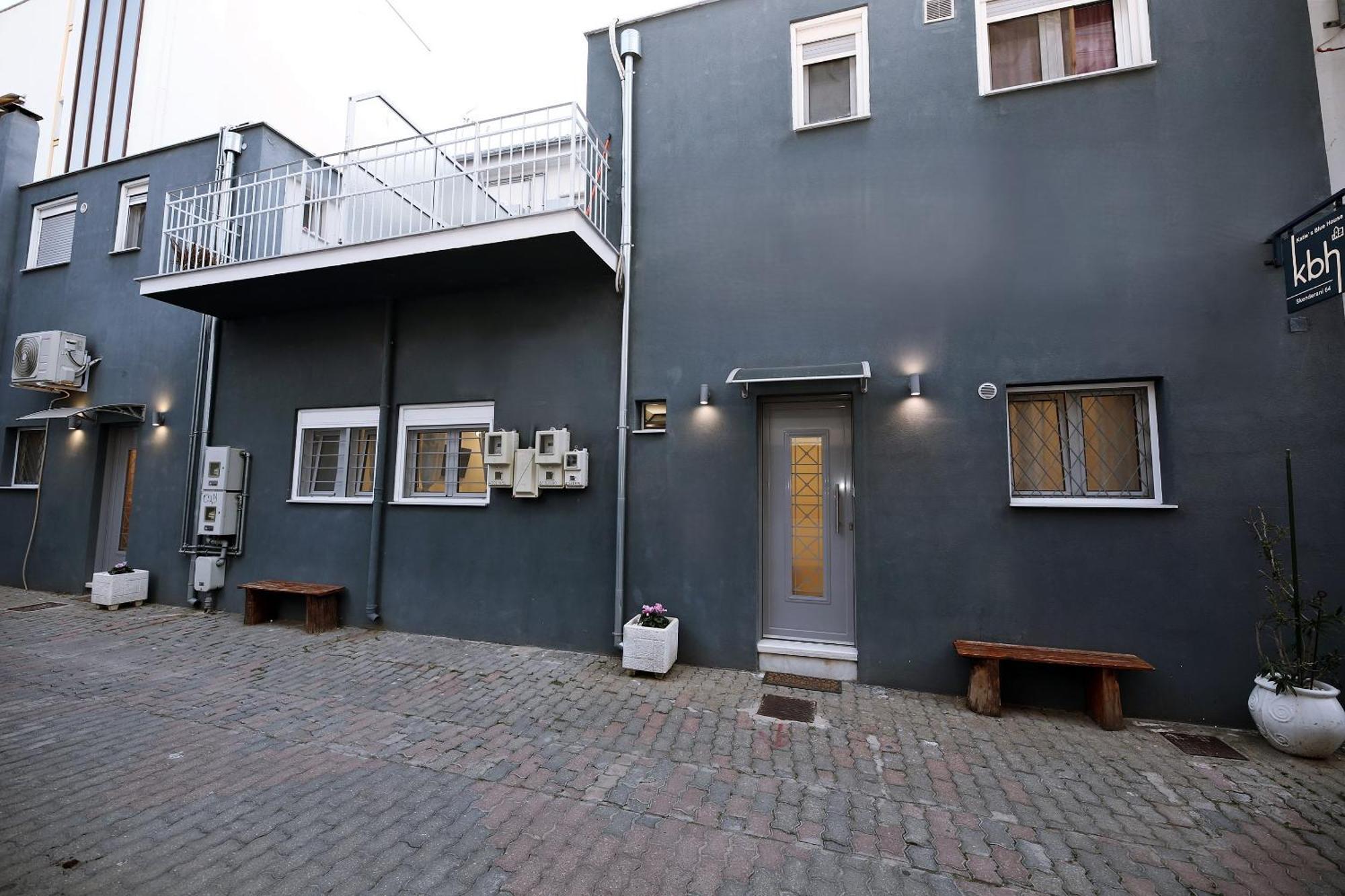 Ferienwohnung Katie'S Blue House Volos Exterior foto