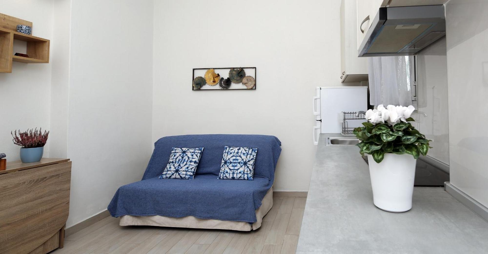 Ferienwohnung Katie'S Blue House Volos Exterior foto